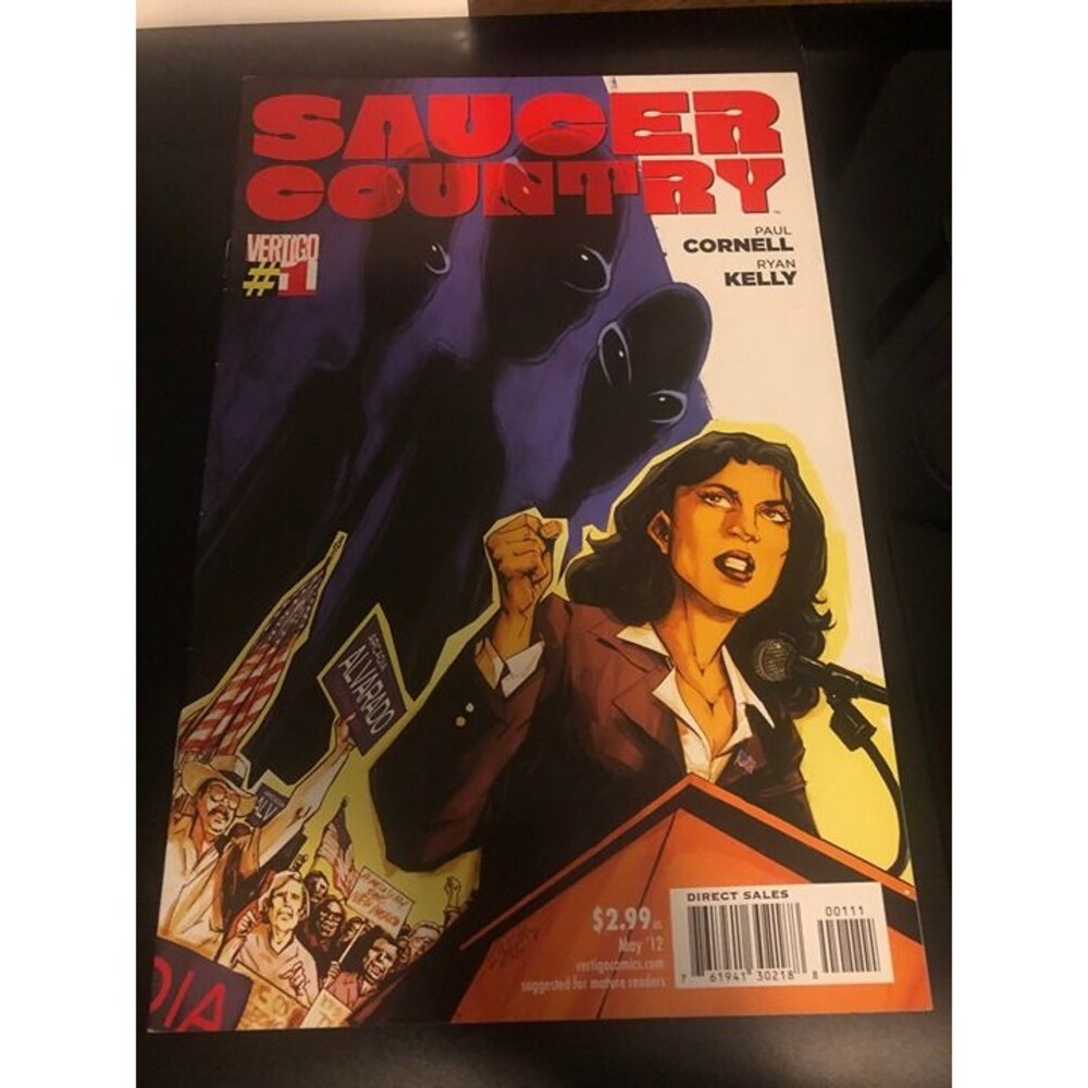 Saucer Country # 1 Vertigo / DC Comics Cornell Kelly 2012 NM Optioned